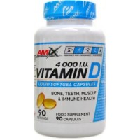 Amix Performance® Vitaminas D3 4000 I.U. 90kaps.